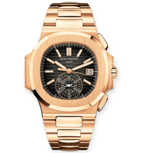 Pre-owned Patek Philippe Nautilus Rose Gold 40mm 5980/1R-001