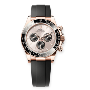 Pre-Owned Rolex Daytona Rose Gold 40mm Sundust & Black Dial 126515LN-0002