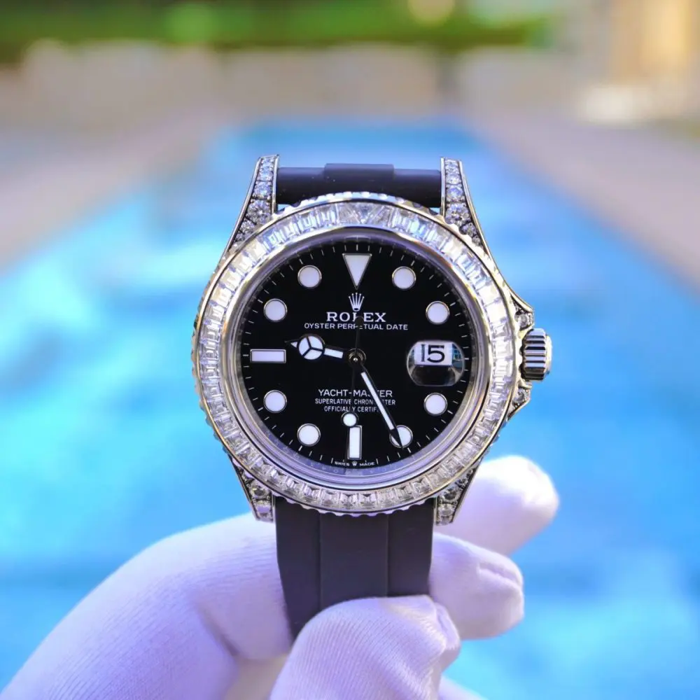 Pre-Owned Rolex Yatch Master 42mm White Gold OysterFlex 226679TBR - Image 2