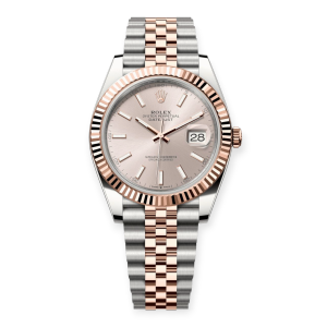 Pre-Owned Rolex DateJust Steel & Rose Gold 41mm Sundust Dial  126331-0010