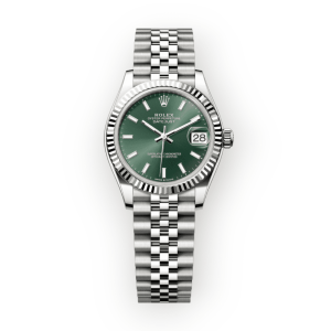 Pre-Owned Rolex DateJust 31mm Green Dial Stainless steel 278274-0018