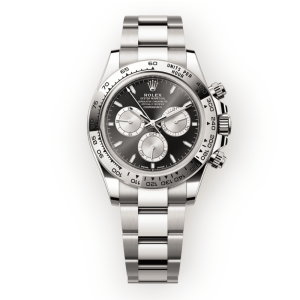 Pre-Owned Rolex Cosmograph Daytona 40mm White Gold Bright Black Dial 126509-0001