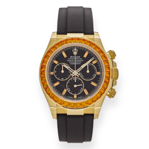 Pre-Owned Rolex Cosmograph Daytona 40mm Orange Sapphire 116588SACO