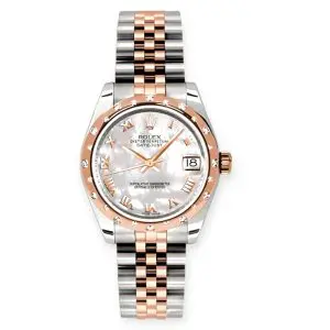 Pre-Owned Rolex DateJust 31mm Steel & Rose Gold  MOP Dial 178341-0012