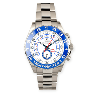 Pre-owned Rolex Yacht-Master II Stainless Steel 44mm Oyster 116680-0001