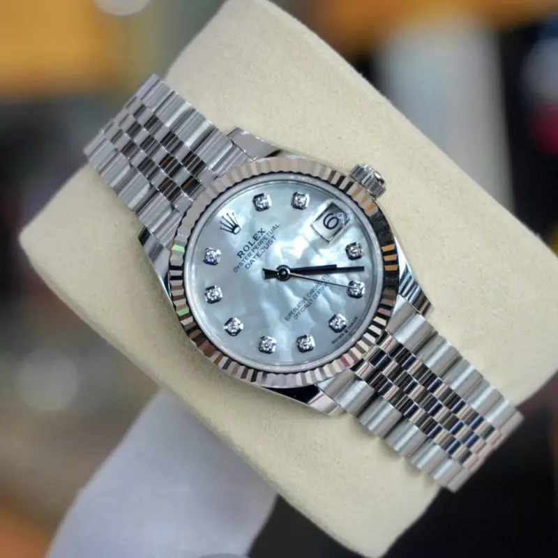 Pre-Owned Rolex DateJust 31mm MOP Dial Stainless steel 278274-0006