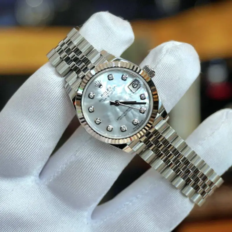 Pre-Owned Rolex DateJust 31mm MOP Dial Stainless steel 278274-0006
