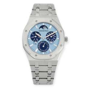 Pre-Owned Audemars Piguet Royal Oak Ultra-Thin Perpetual Calendar White Gold 41mm #RD2 Luminary Limited Edition 25 Pcs 26586BC.OO.1240.BC.99
