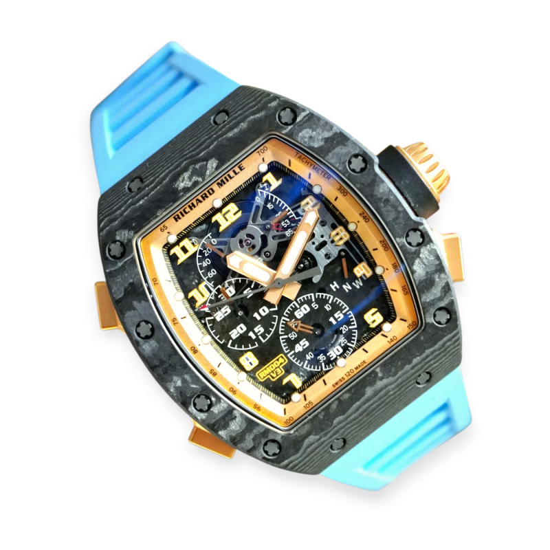 Pre-Owned Richard Mille RM 004 - V3  (Asia Edition) Carbon NTPT  Split Seconds Chronograph Limited to 15 pieces