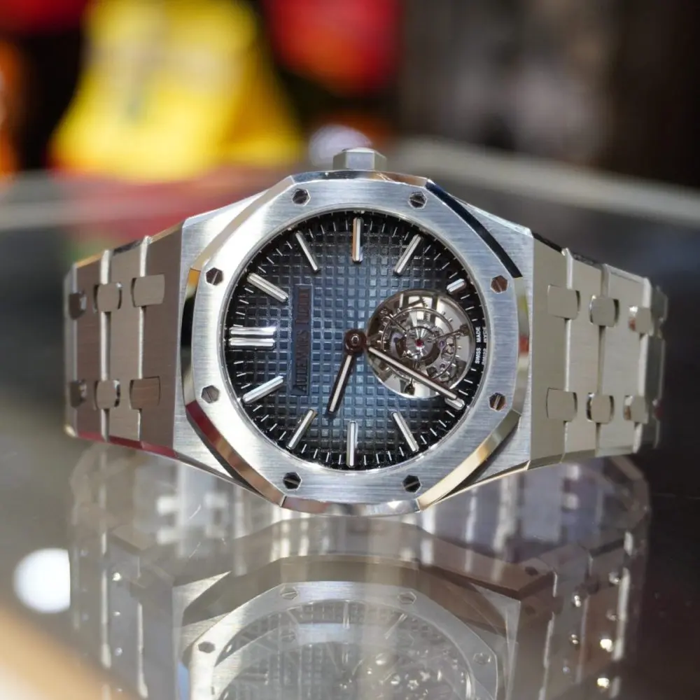 Pre-Owned Audemars Piguet Royal Oak Self-winding Tourbillion 41mm Stainless Steel 26730ST.OO.1320ST.02 - Image 2