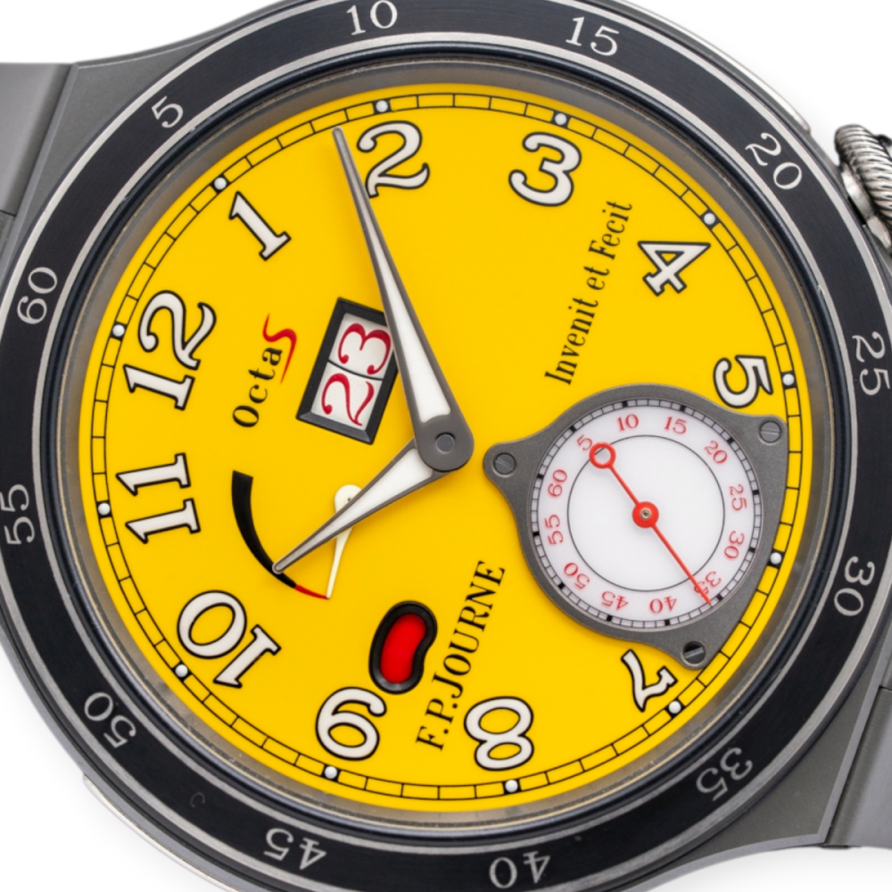 Pre-Owned F. P. Journe Octa Sport ARS 44mm Titanium Yellow Dial Octa Sport ARS - Image 4