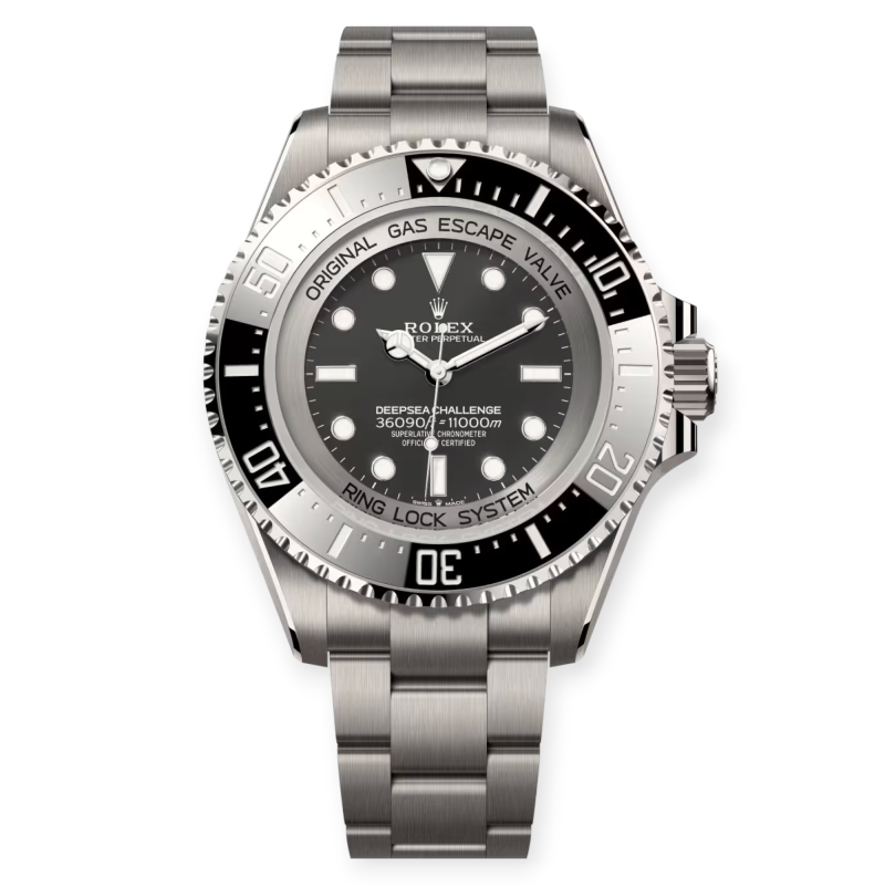 Pre-Owned Rolex Deepsea Challenge RLX Titanium 50mm Intense Black Dial  126067