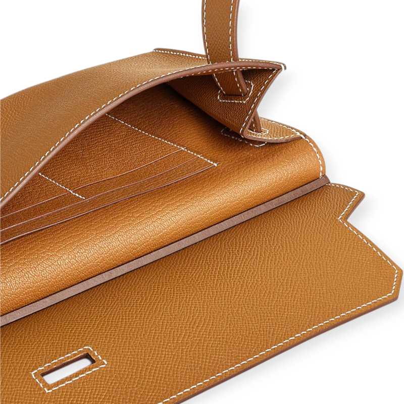 Pre-Owned Hermes Hacademi Pouch PHW