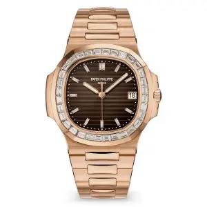 Pre-Owned Patek Philippe Nautilus Joaillerie 40mm Rose Gold 5723/1R-010