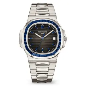 Pre-Owned Patek Philippe Nautilus Joaillerie 40mm Platinum 5711/111P-001