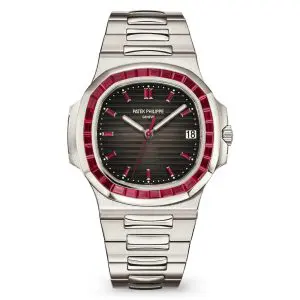 Pre-Owned Patek Philippe Nautilus Joaillerie 40mm Platinum 5711/112P-001