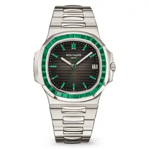 Pre-Owned Patek Philippe Nautilus Joaillerie 40mm Platinum 5711/113P-001
