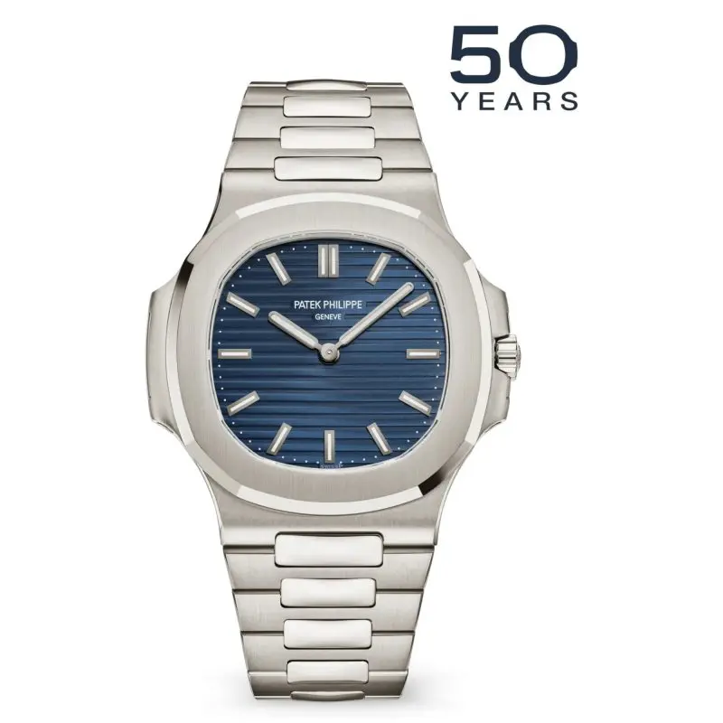 Pre-Owned Patek Philippe Nautilus 41mm White Gold 5810/1G-001