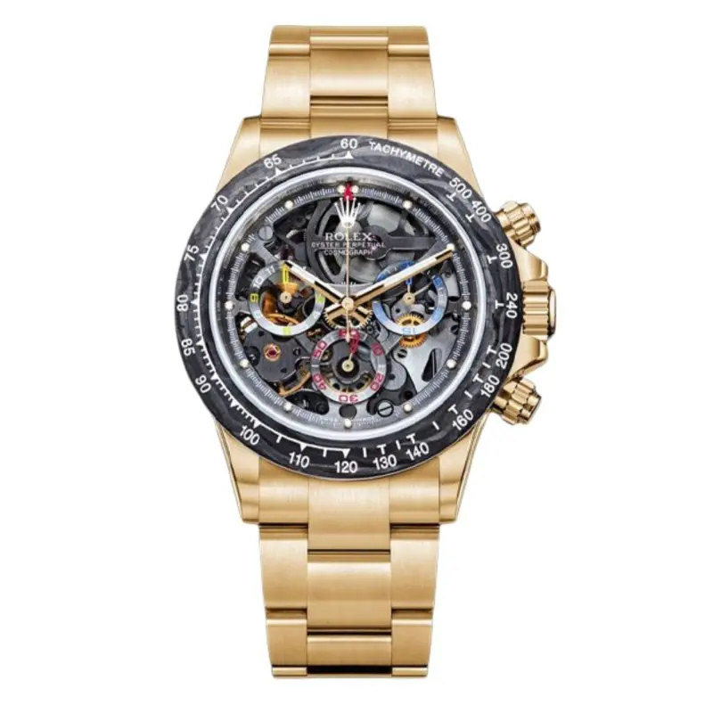 Pre-Owned Rolex Artisans De Geneve Rolex Cosmograph Daytona La Montoya 116508 40mm Yellow Gold ATO502710-116508