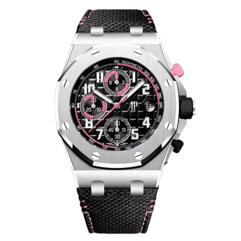 Pre-Owned Royal Oak Offshore SelfWinding Chronograph 42mm Stainless Steel Mega Tapisserie Dial 26238ST.OO.A001VE.02