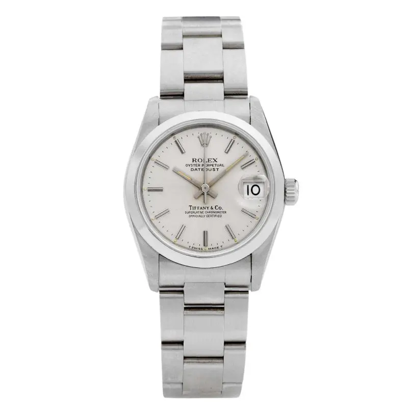 Pre-Owned Rolex Tiffany & Co. 31mm DateJust Oyster Perpetual 68240