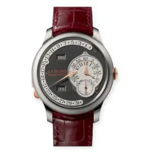 Pre-Owned F.P.Journe Octa Perpetual Tokyo Boutique 40mm Platinum Leather Strap GB50178