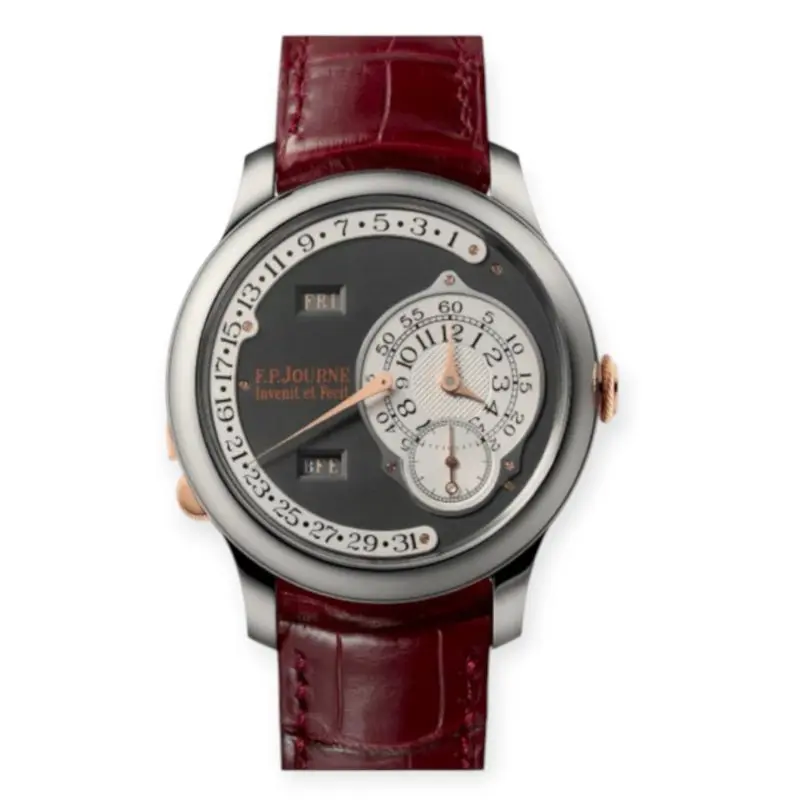 Pre-Owned F.P.Journe Octa Perpetual Tokyo Boutique 40mm Platinum Leather Strap GB50178