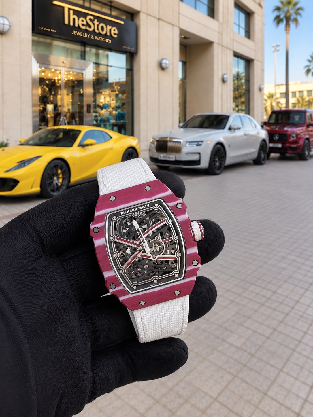 Richard Mille watch presentation at The Store Dubai