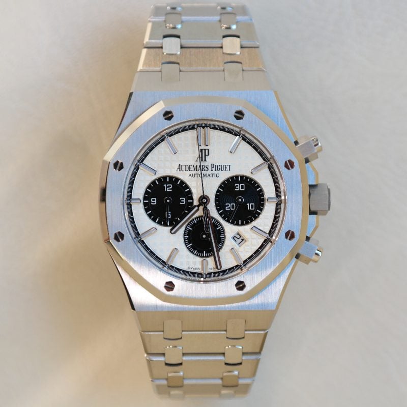 Pre-Owned Audemars Piguet Royal Oak Stainless Steel 41mm Chronograph 26331ST.OO.1220ST.03