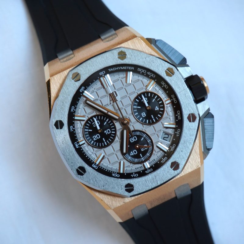 Pre-owned Audemars Piguet Royal Oak Offshore Selfwinding Chronograph 43mm 26420OI.OO.A015VE.01