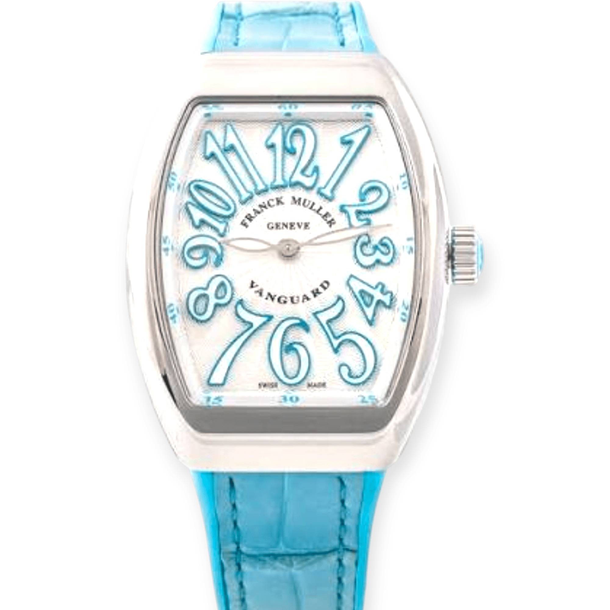 Pre-Owned Franck Muller Vanguard Lady 32mm Stainless Steel 32 V QZ AC BL AC